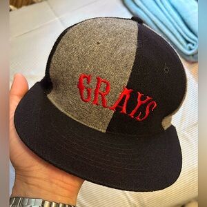 #Exclusive #Grays #NegroLeague #RomanPro #BaseBall #Cap #Size 7 3/8 #Vintage